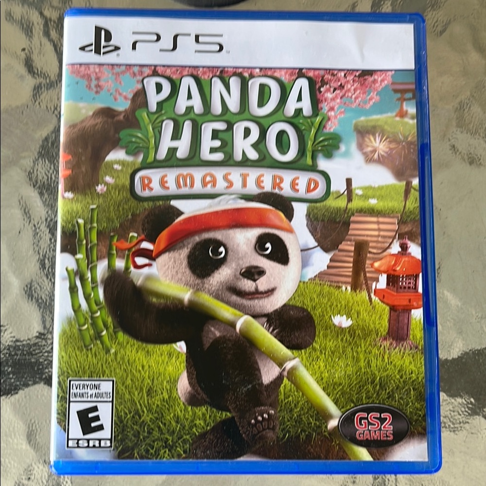 Panda Hero Remastered for PS5 - Blue Case